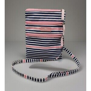 Scout Sally Go Lightly Small Crossbody Bag Stripes Wipe Clean Removable Strap